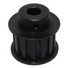 B B Manufacturing 14LF100X3/8, Timing Pulley, Steel, Black Oxide 14LF100X3/8